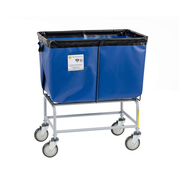 R&B Wire Products Vinyl Truck, Blue, 32 in L, 21.5 in W, 36 in H, 6 Bushel Volume Capacity 466B